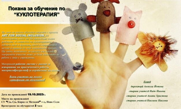 Music and Puppet Theatre: Training in Bulgaria